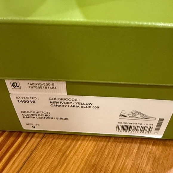 Tory Burch Cream and Purple Sneakers - Picture 3 of 6